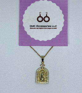 Virgen de Guadalupe Medium Necklace
