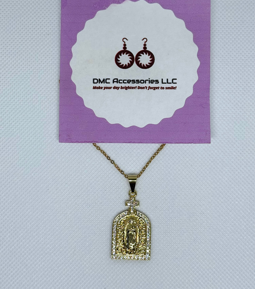 Virgen de Guadalupe Medium Necklace