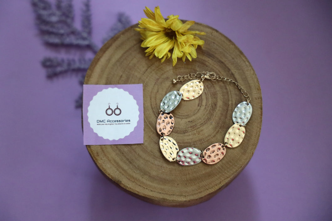 Three Metal Bracelet